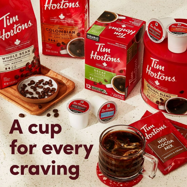 Tim Hortons 100% Arabica Original Blend Medium Roast Ground Tim Hortons 100% Arabica Original Blend Medium Roast Ground