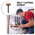 thumbnail image 5 of QIFULL brass decorative screw with caps mirror hardware mounting self-tapping construction 8pcs, 5 of 8