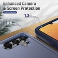thumbnail image 6 of Entronix Protective Case Compatible with Galaxy S25 FE, Hard Shell Soft Inner Layer Anti-Slip Cover, Blue, 6 of 7