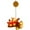 B, variant on Vikakiooze Christmas Lights Outdoor Christmas Window Decoration Lights Battery Operated (Not Include) Christmas Indoor Lights Window Hanging Decoration Lights Party Christmas Gift Christmas Gifts