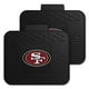 thumbnail image 1 of Tapetes para Auto FANMATS NFL San Francisco 49ers 2 Piezas 14x17in Impermeables, 1 of 2