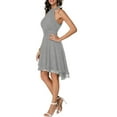 thumbnail image 3 of LilyLLL Womens Sexy Halter Chiffon Mini Dress Evening Cocktail Party Formal Dresses, 3 of 5