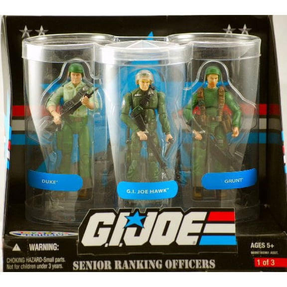 Hasbro GI Joe Exclusive Senior Ranking Officers Action Figure