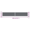 thumbnail image 4 of vidaXL Auvent Latéral Rétractable Anthracite 200x1200 cm, 4 of 5