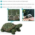 thumbnail image 2 of Sunnydaze Terrance the Tortoise Indoor/Outdoor Decorative Statue - 9", 2 of 9