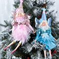 thumbnail image 4 of Muñeco de Hada de las flores de 35cm, juguete colgante de árbol de Navidad, adornos colgantes de elfo, decoración de Navidad Natal, regalos de Año Nuevo, 2023, 4 of 4