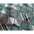 thumbnail image 4 of oneOone Silk Tabby Fabric Parallelogram & Triangle Geometric Fabric Prints By Yard 42 Inch Wide, 4 of 4