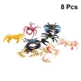 thumbnail image 2 of Sea Crab Model 8pcs Simulation Plastic Model Sea Crab Animal Model Educational Toy for Kids Children (Crab), 2 of 8