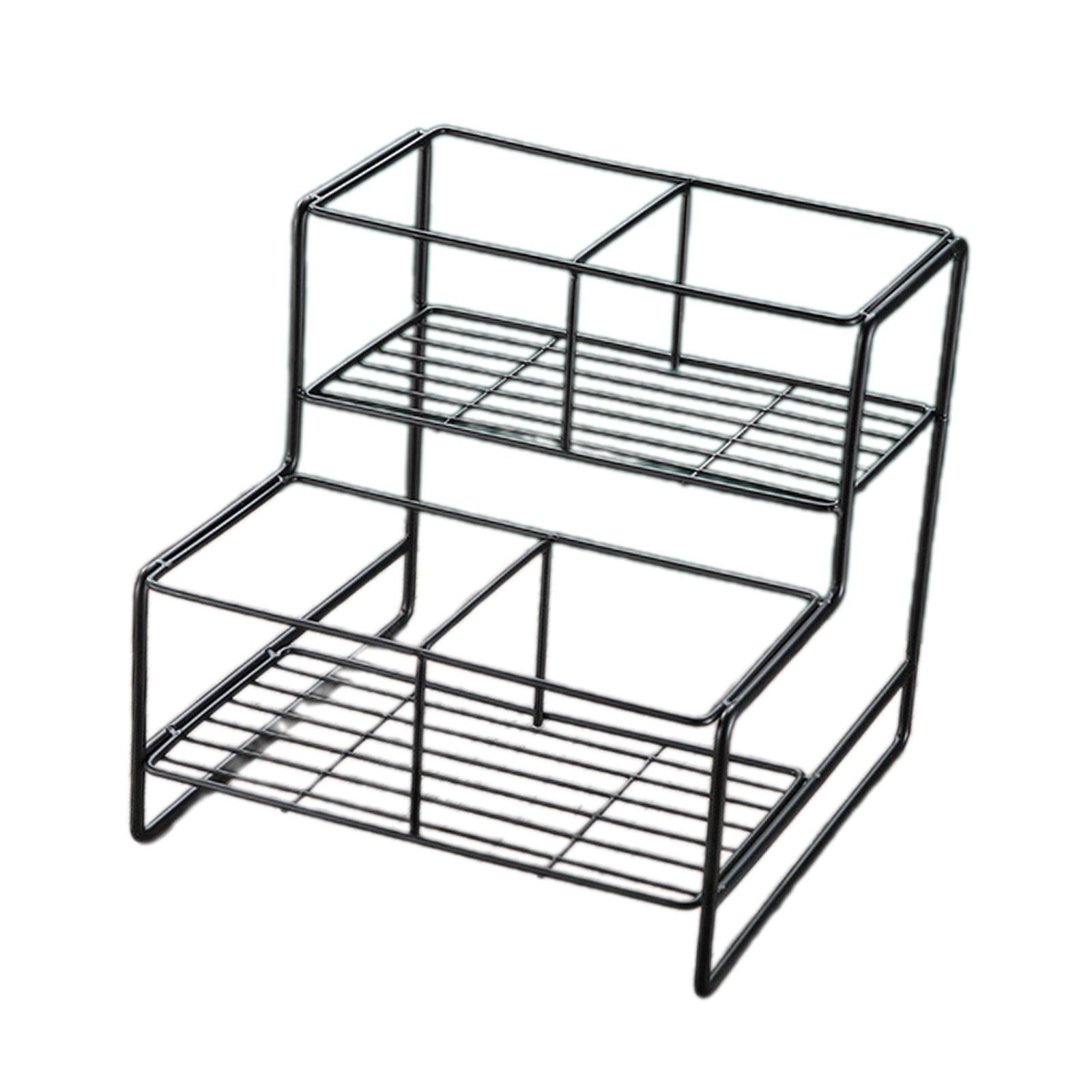 Fiocias Coffee Syrup Rack Organizer, Coffee Syrup Dispenser, Spice Rack, Dressing Bottle