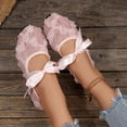 thumbnail image 4 of Women’s Square Toe Flat Shoes, Casual Slip On Comfort Everyday Walking Flats, 4 of 8