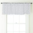 thumbnail image 3 of Nanshing Jess Rod Pocket Embroidered Curtain Valance, Bougainvillea, 54" x 18", 3 of 5