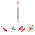 thumbnail image 2 of EeaseMX Pinzas para sellos de acero inoxidable, prácticas pinzas para efectivo, antiestáticas., 2 of 8
