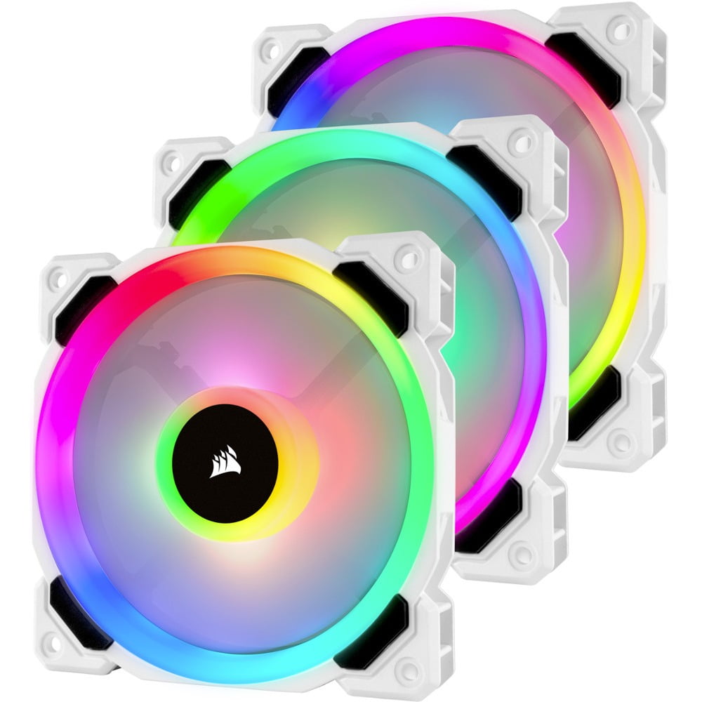 Corsair LL120 RGB 120mm Dual Light Loop White RGB LED PWM Fan Triple corsair-ll120-rgb-120mm-dual-light-loop-white-rgb-led-pwm-fan-triple