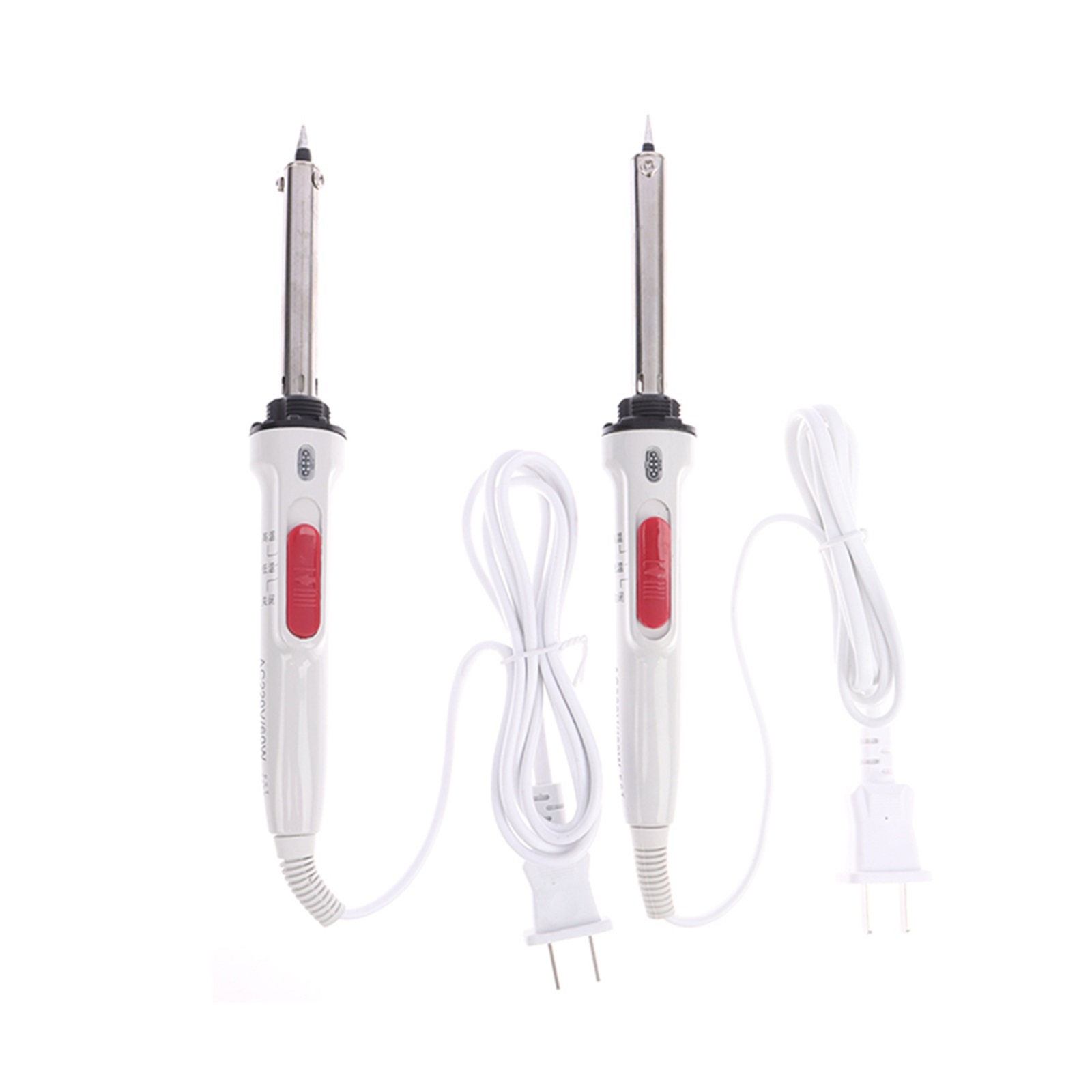 White Electric Soldering Iron ,Double Temperature Control With Switch Welding Pen, High And Low Temperature Welding Tools