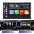 thumbnail image 2 of Single Din Car Stereo Compatible with Apple Carplay & Android Auto 7 Inch Flip Out Touchscreen Car Stereo with Bluetooth| Mirror Link| Backup Camera/USB/AUX Input/AM/FM/Subwoofer/DSP, 2 of 27
