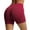 Wine, variant on Taqqpue Women Scrunch Butt Lifting Biker Shorts Tummy Control High Waisted Seamless Yoga Booty Shorts Casual Solid Color Workout Impact Shorts for Gym Running