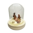 thumbnail image 3 of Pesebre con Luces LED Figuras Sagrada Familia Adorno para Mesa, 3 of 9