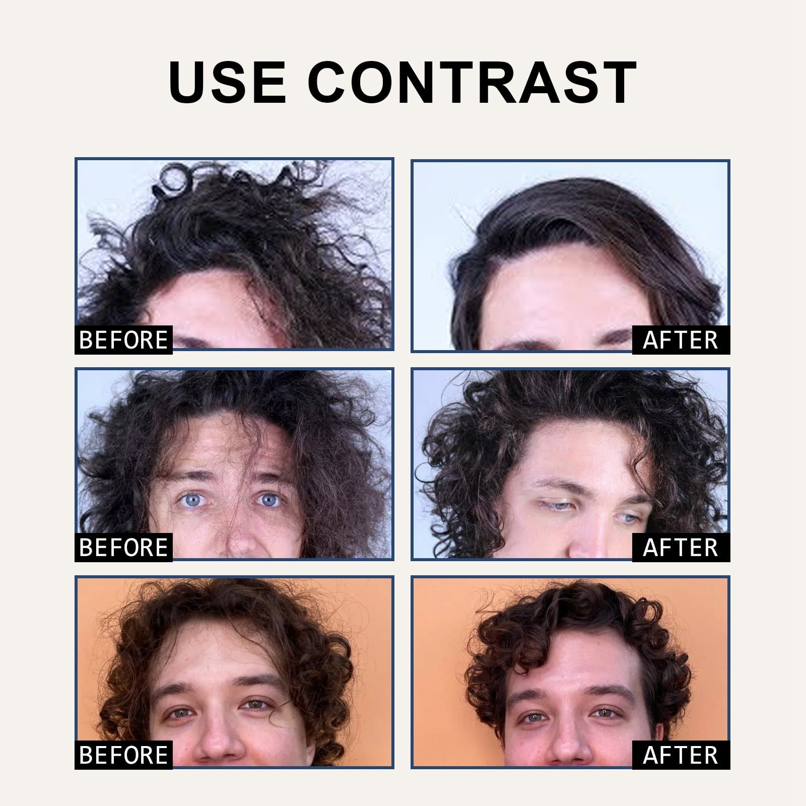 4b Hair Products Live in Conditioner for Curly Hair Hair No Suds Shampoo And Conditioner for Thinning Hair Clinical Effects Shampoo And Conditioner Hair Care Products for Dry Damaged Hair Monday