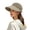 Khaki, variant on Knitted Breathable Wide Brim Sun Hat Casual Daily Party Home Beret for Spring Summer Autumn