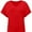 Red, variant on Womens T Shirts Short Sleeve V Neck Casual Summer Tops Tshirts with Pocket