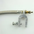 thumbnail image 4 of 2 Pieces Dual Wheel Valve Stem Extender Extention 9.8'' Stainless Steel Flexible, 4 of 9