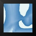 thumbnail image 2 of Rhue, Piper 20x20 Black Modern Framed Museum Art Print Titled - Batik Blue II, 2 of 5