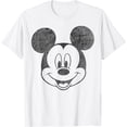 thumbnail image 1 of Disney Mickey And Friends Mickey Mouse Simple Big Face Graphic T-Shirt All Size S-5XL, 1 of 3