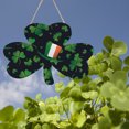 thumbnail image 3 of FYHALE St. Patrick's Day Shamrock Door Sign, Shamrocks Welcome Wooden Hanging Sign Lucky Irish Ornament Wood Wreath for Happy St. Patrick's Day Party Front Door Wall Decor, 3 of 5