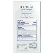 Secret Clinical Antiperspirant and Deodorant for Women Clear Gel, Stress Response, 1.6 oz