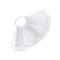 thumbnail image 1 of Guardurnaity 50 Uds. De tarjetas de exhibición para decoración de uñas, placa falsa transparente, accesorios de belleza, accesorios de Juegos de manicura Transparente, 1 of 6