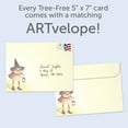 thumbnail image 2 of Tree-Free Greetings Halloween Greeting Card 12 Pack, 5x7, Chick or Tweet (HP60614), 2 of 7