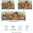 thumbnail image 4 of GZHJMY Satin Pillowcase for Hair and Skin Breathable Slip-Cool, Wrinkle-Resistant Soft and Smooth 20x26In Single Side Envelope Opening Without Zipper Butterfly Leaves, 4 of 7