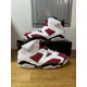 thumbnail image 2 of A i r-Jor-dan 6 Retro Carmine (2021) White Red CT8529-106 Men's Sizes 7-16, 2 of 6
