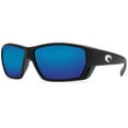 thumbnail image 3 of Costa Del Mar Tuna Alley Polarized Blue Mirror 580P Rectangular Men's Sunglasses TA 11 OBMP 2.50, 3 of 4