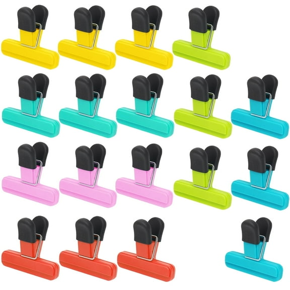 NAISHIER Chip Clips, 18-Pack Food Clips with Air-Tight Seal Grip