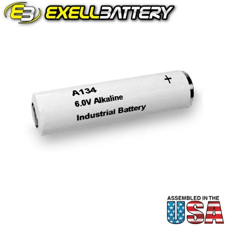 UPC 819891010254 product image for Exell A134 Alkaline 6V 600mAh Battery TR134, EN134A, PC134A, H-4P/A | upcitemdb.com