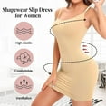 thumbnail image 3 of Women Shapewear Slips for Under Dresses Cami Full Silp Dress Tummy Control Seamless Body Shaper Corset Sexy Lingerie Underwear, 3 of 9