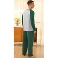 thumbnail image 6 of Iceglad Men's Pajamas Set Long Sleeve Sleepwear with Pockets Comfortable Lightweight Pjs Sets for Men, 6 of 8