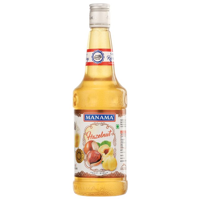 Manama Hazelnut Fruit Flavoured Syrup for Mocktails and Dessert