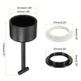 thumbnail image 2 of Uxcell E26/E27 Socket Ring Removal Tool T Type with Lamp Shade Socket Rings Black 2 Set, 2 of 6