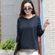 thumbnail image 3 of Versión coreana de sudadera con capucha de algodón puro de dos piezas falsa para mujer, conjunto de otoño con capucha, moda informal, top holgado de manga larga de talla grande, 3 of 5