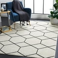 thumbnail image 2 of SAFAVIEH Tulum Carmella Geometric Area Rug, 4'5" x 6'5", Ivory/Black, 2 of 8