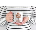 thumbnail image 2 of My Happy Place Is Inside My Cup White Ceramic Coffee & Tea Mug (11oz), 2 of 6