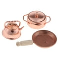thumbnail image 3 of 1:12 Dollhouse Kitchen Accessories - Hervidor De Sartén Para Utensilios Mini - 3 Piezas / Yotijar Cocina de la casa de muñecas, 3 of 7