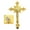 Gold, variant on Light up Decoration LED Night Lights Crucifix Statue for Religious Christian Easter Wedding Christmas Decoration