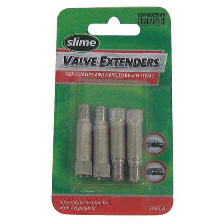 Slime 2045-A Metal Valve Extension, 1-1/4 In. - Pack of 4