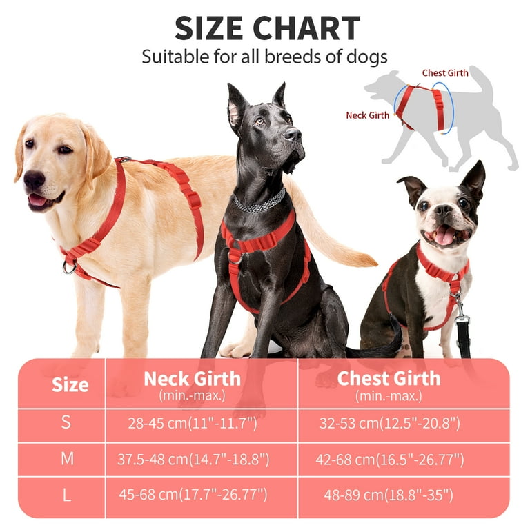 Easy walk top harness chafing