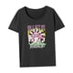 thumbnail image 4 of Camiseta básica para mujer, disfraz de ropa deportiva, cuello redondo, para viajes deportivos S, 4 of 7
