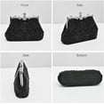 thumbnail image 4 of 1920s Beaded Clutch Evening Sequin Purses for Women Pearl Clutch Wedding Party Handbags, 4 of 7