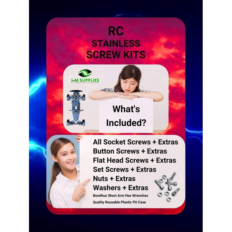 RCScrewZ Stainless Steel Screw Kit kyo136 for Kyosho Lazer ZX-6 1